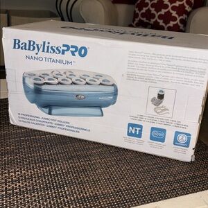 BaBylissPRO Nano Titanium Hair Rollers - Blue